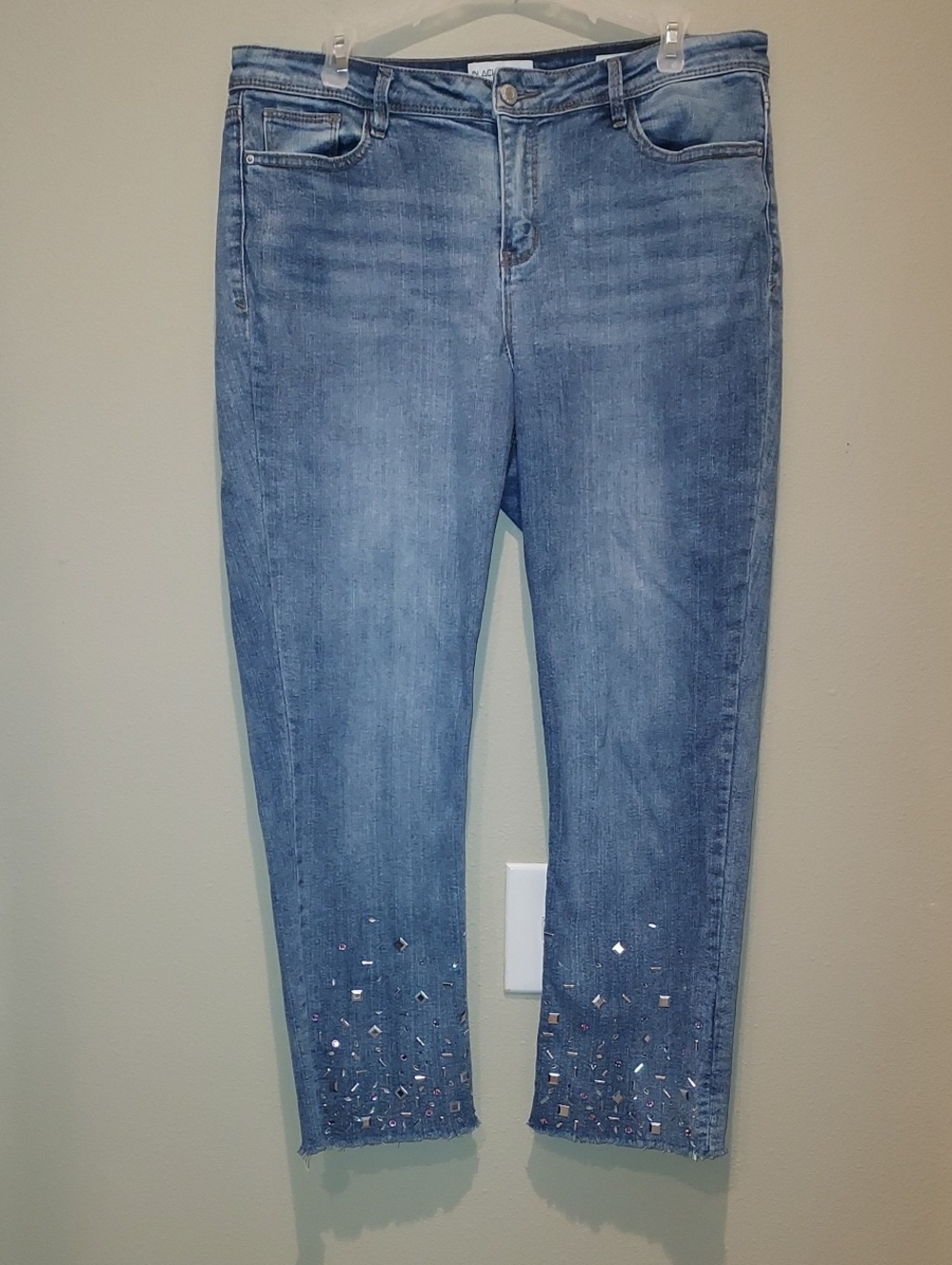 Black Daisy Kate Straight Leg Junior Jeans